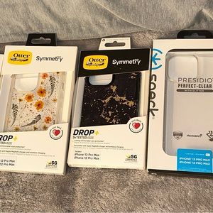 New iPhone 12/13 Pro Max Cases Bundle